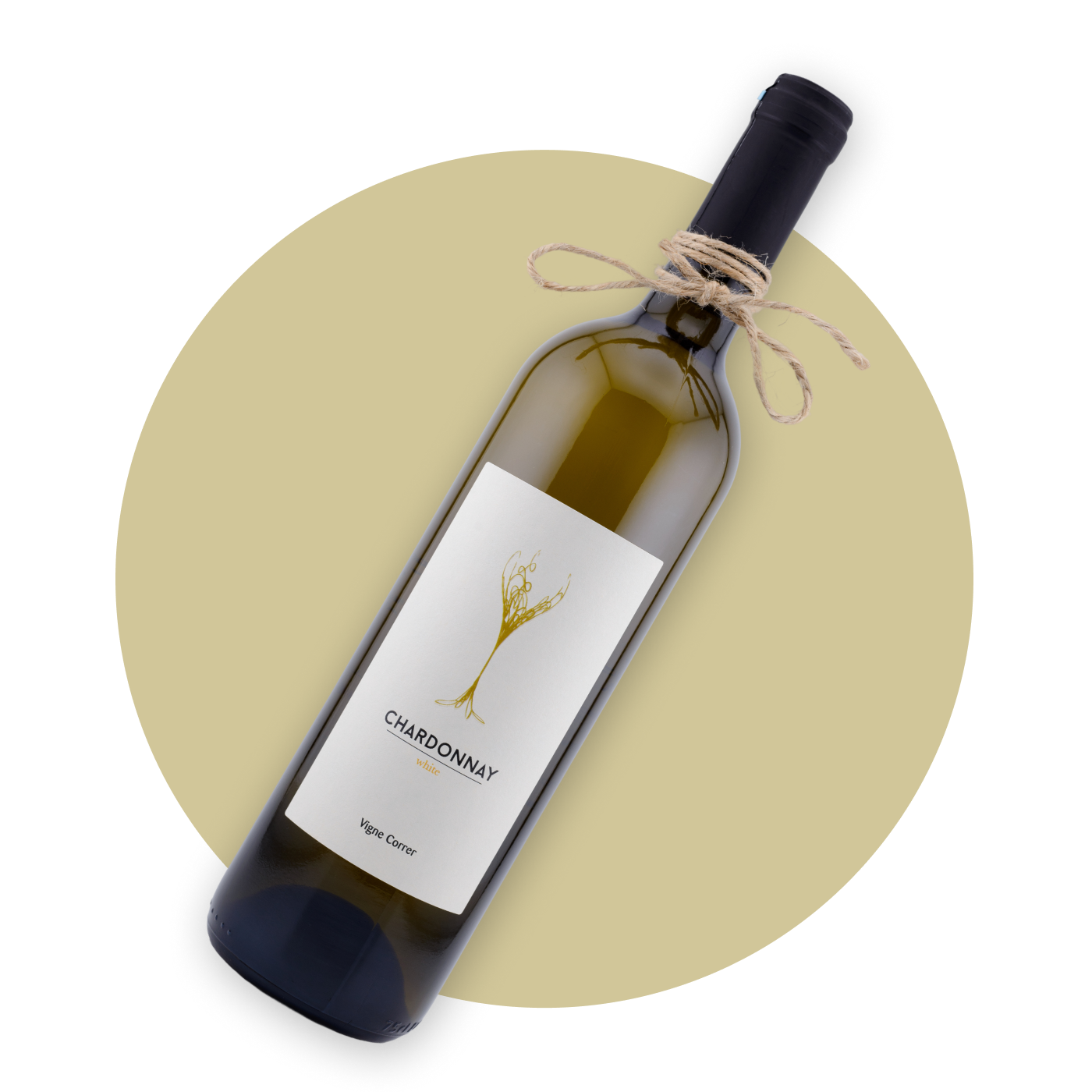 bottiglia di chardonnay
