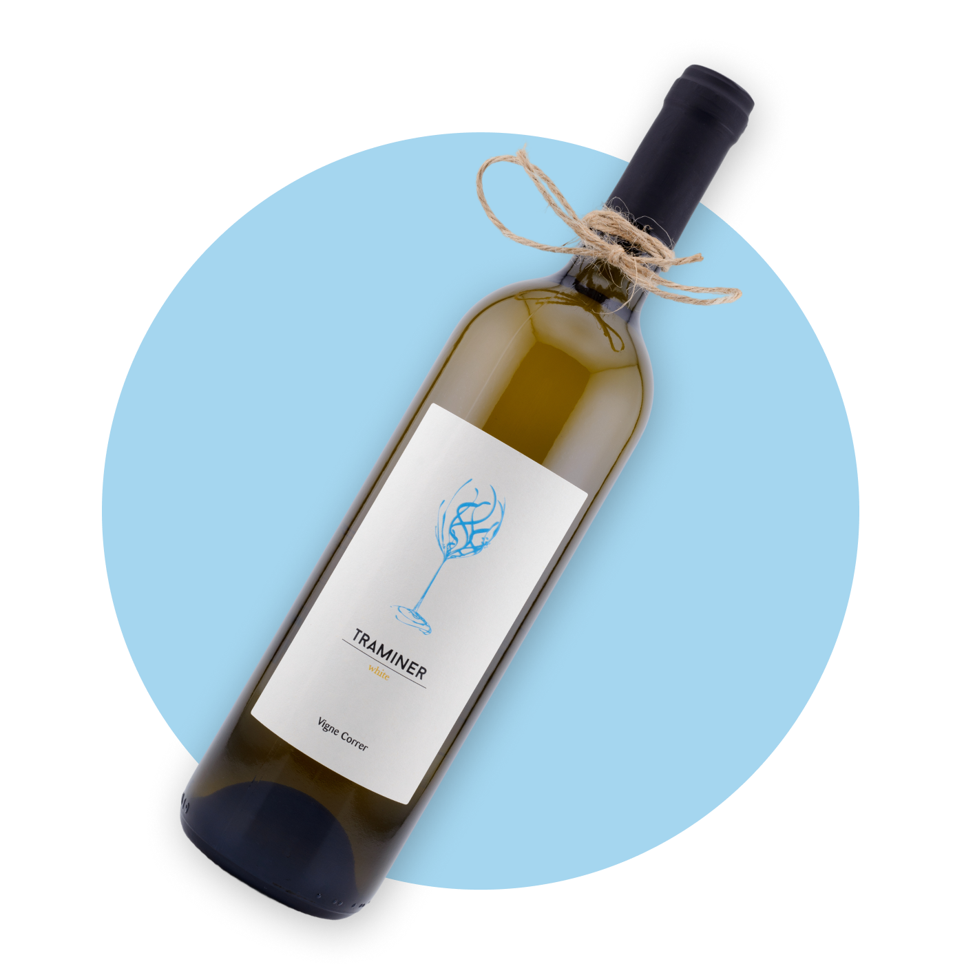 bottiglia di traminer